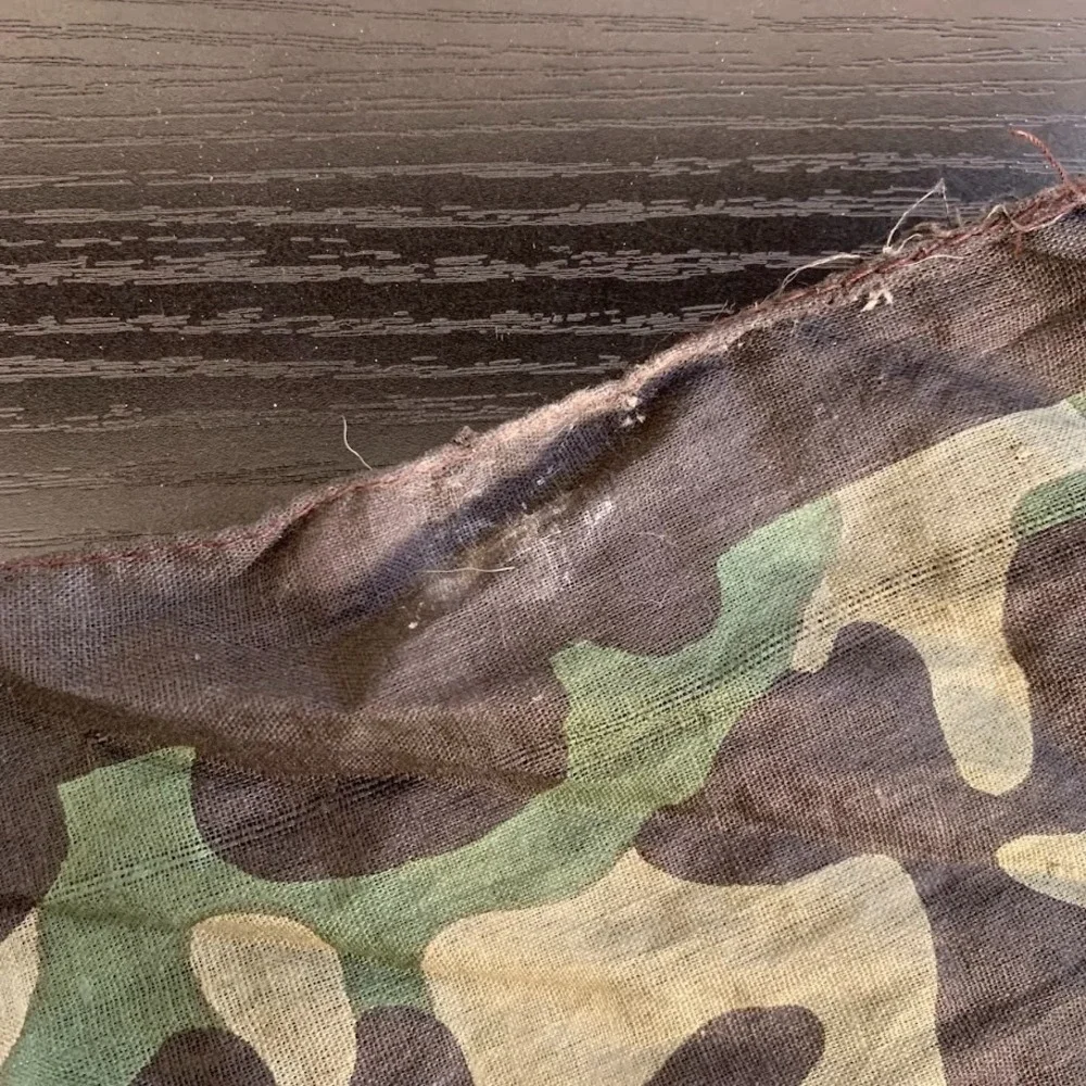 Vintage Distressed Military Style Camouflage Bandana Square Handkerchief 19